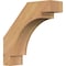 Ekena Millwork 3 1/2"W x 12"D x 12"H Merced Smooth Knee Brace, Western Red Cedar BRC04X12X12MRC00SWR - alternate 1